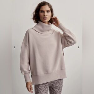 Varley Milton Ribbed Cowlneck Sweatshirt